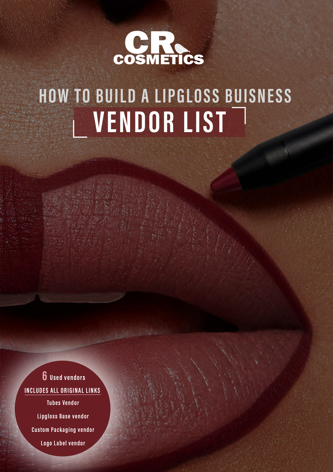 Vendor List | HOW TO BUILD A LIPGLOSS BUISNESS